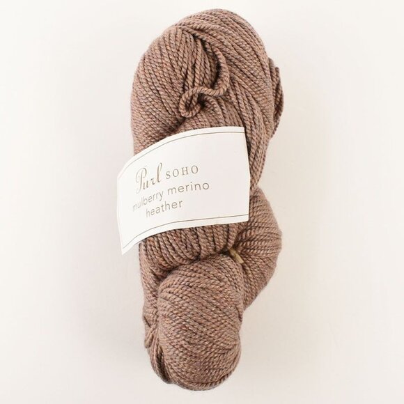 Purl Soho Mulberry Merino Heather Yarn Merino Wool Silk Blend Peach Stone - Picture 1 of 3